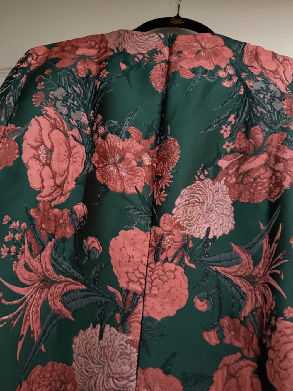 ABBEY GLASS Bronwyn Dress Forest Mum Jacquard - Picture 8 of 9